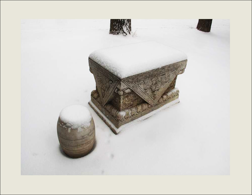 雪景拾零：老物件 摄影 游马