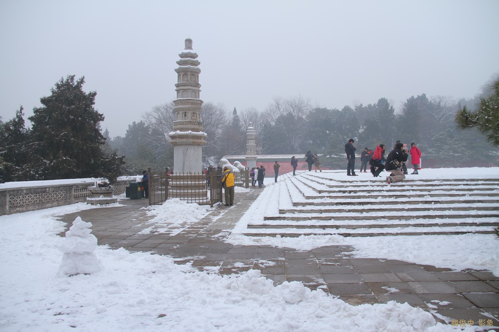 颐和园的雪 摄影 胡俊中