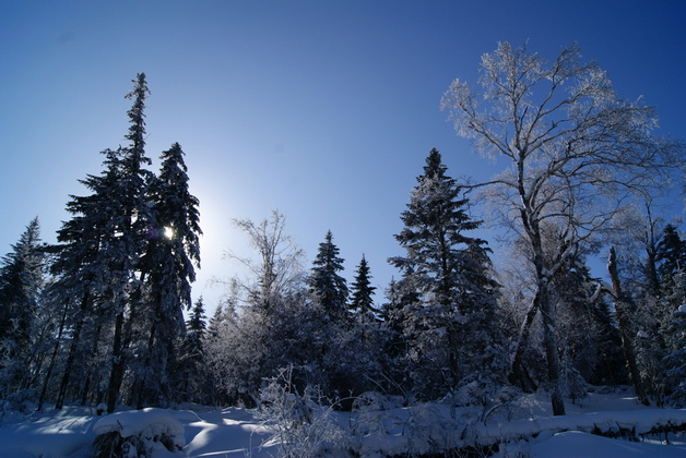 雪线之上 摄影 时间格栅