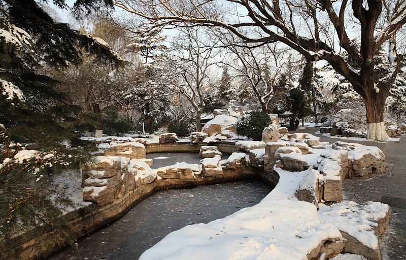 明湖晴雪5 摄影 秀水青山