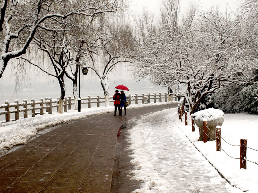 明湖雪游 摄影 泉城古月