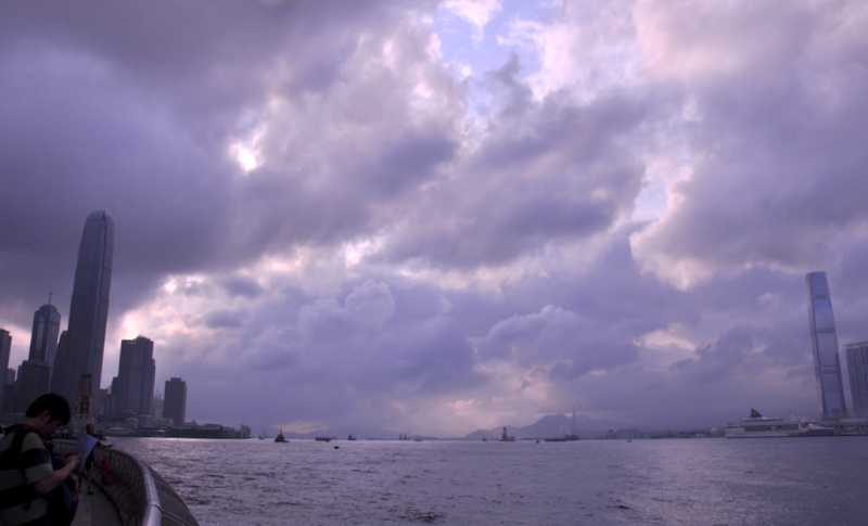 香港---------维多利亚港 摄影 秋雨