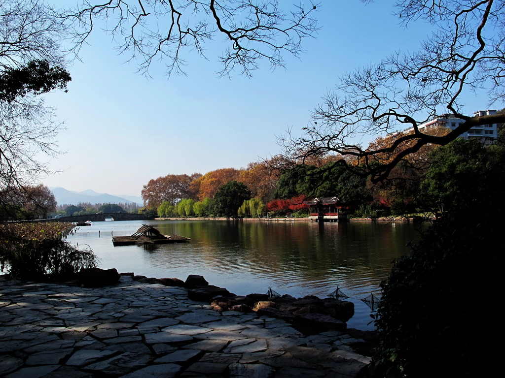 西湖美景 摄影 祥云瑞气