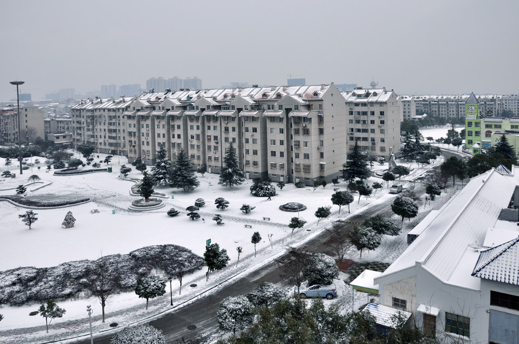 2013第一场雪 摄影 阿江