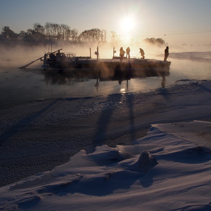 新一年去了一趟雾凇岛 摄影 溪友渔翁