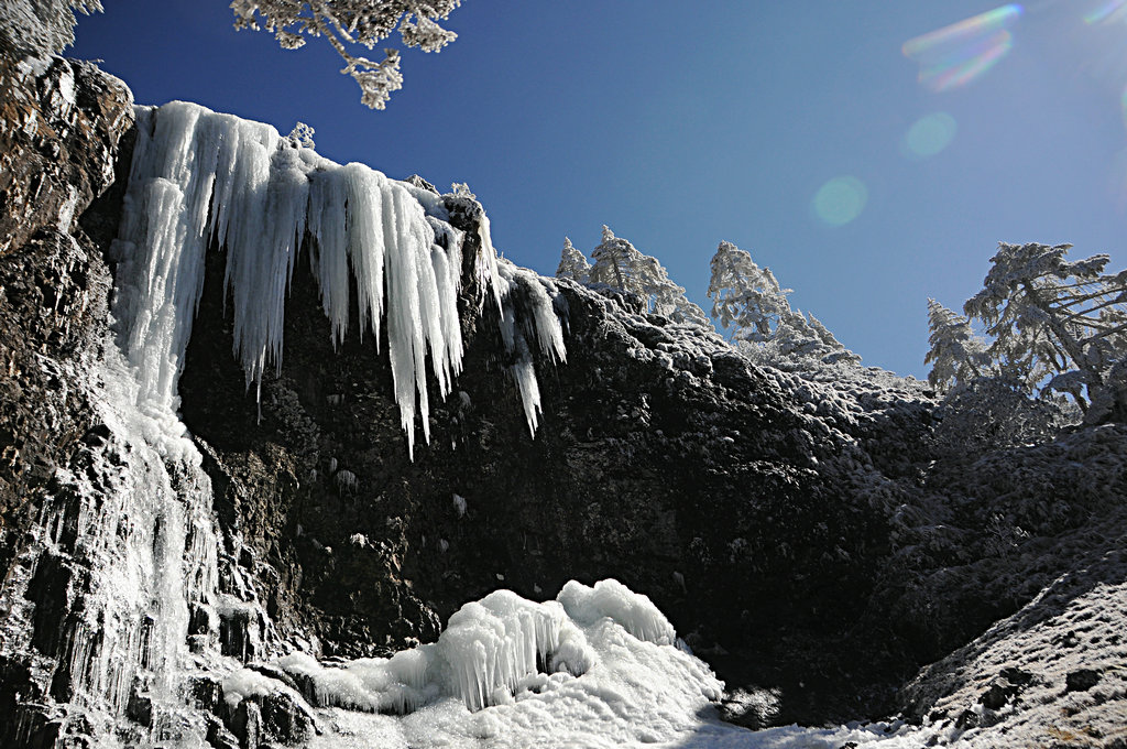 昆明轿子雪山【冰瀑】 摄影 粉红色的玫瑰