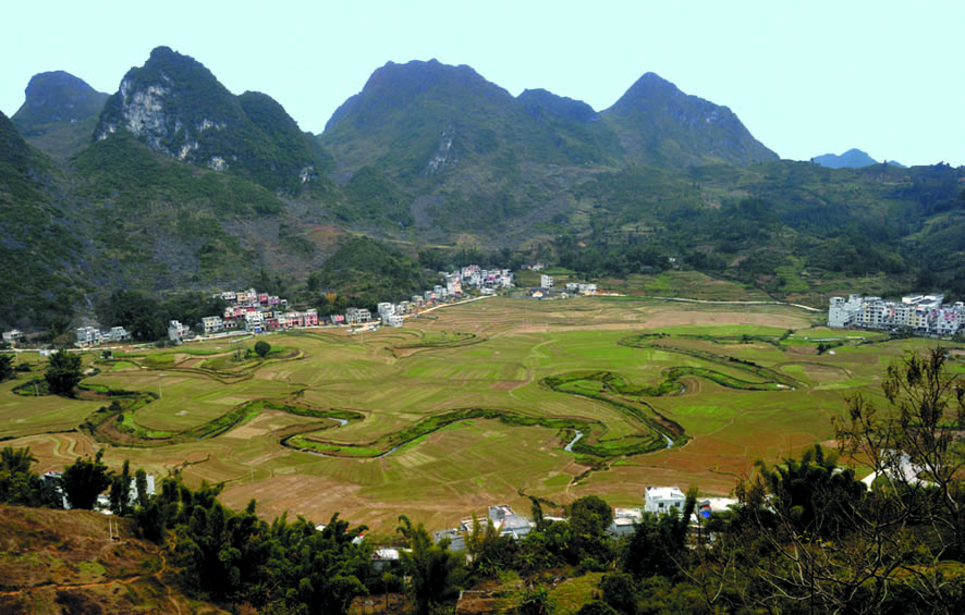 巴马“命河” 摄影 山水迷