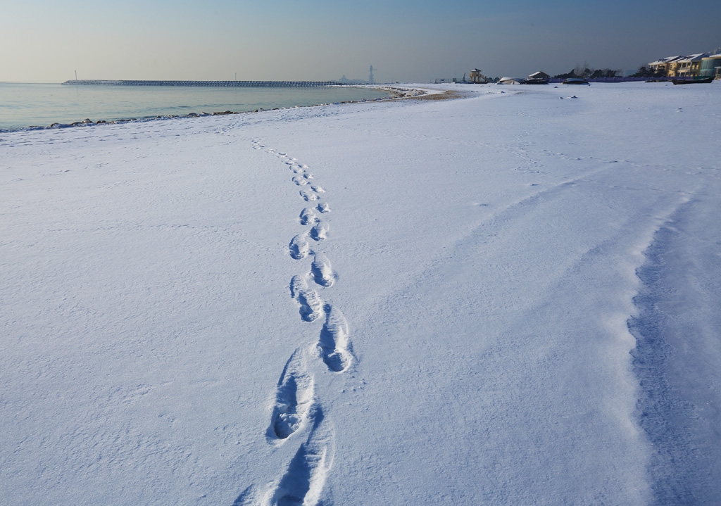 雪迹 摄影 湛思