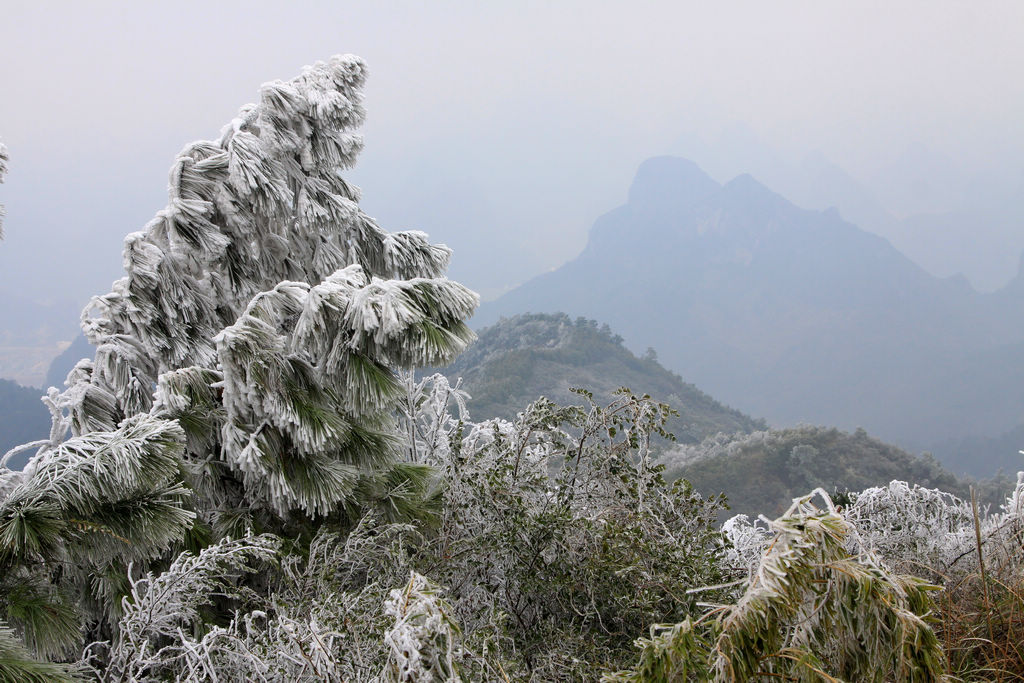 桂林尧山雪景（2） 摄影 湖塘月色