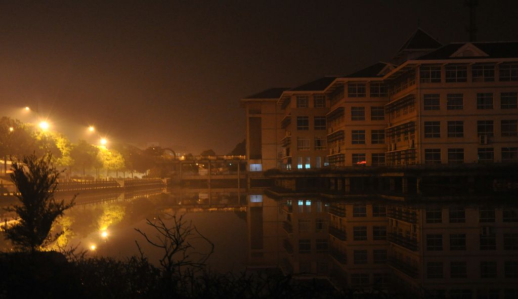 图书馆夜景 摄影 老王2012