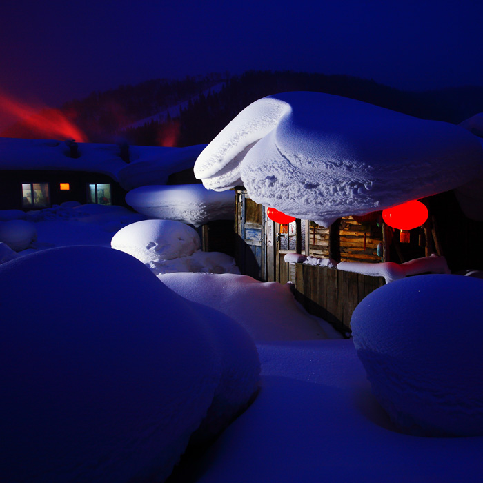 雪乡人家 摄影 中原摄狼