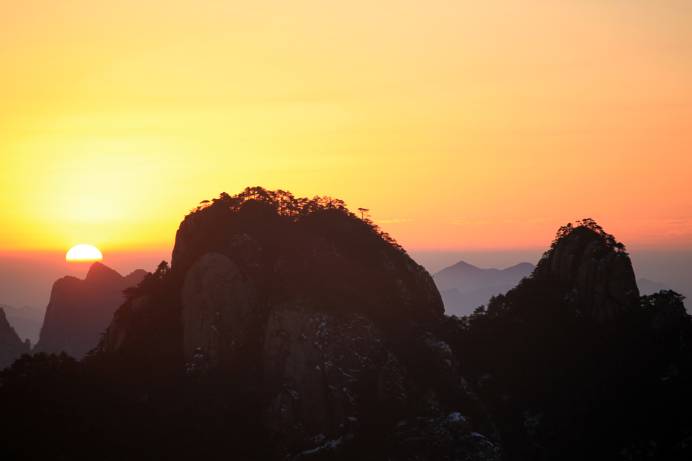 三青夕照 摄影 春眠不觉晓