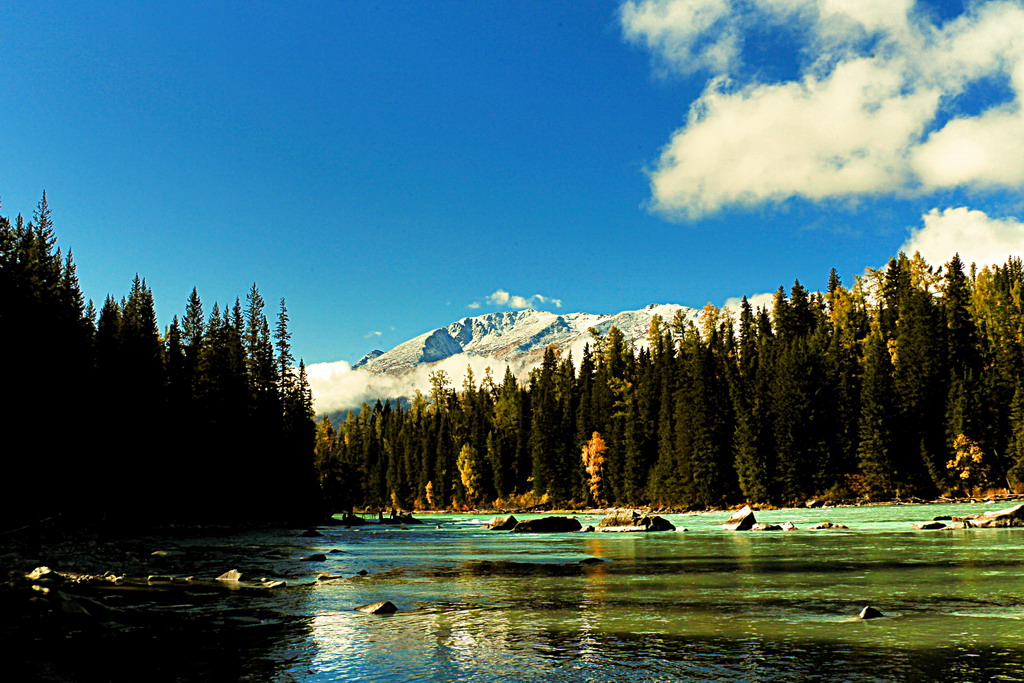 喀纳斯风景（16）云系山水 摄影 shine2012