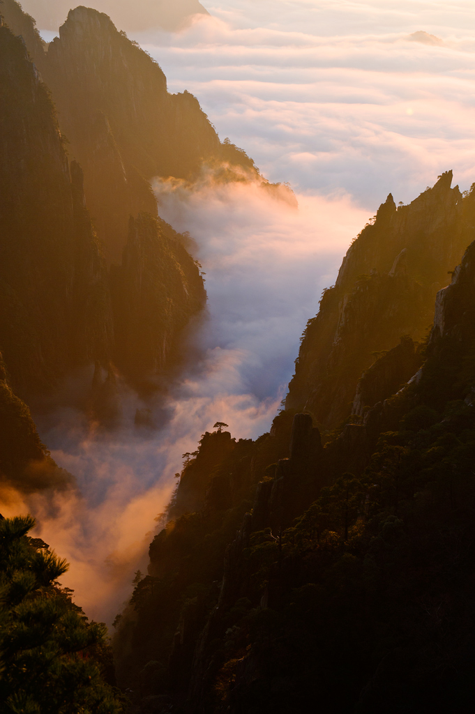 黄山名景-------西海斜阳 摄影 影影其