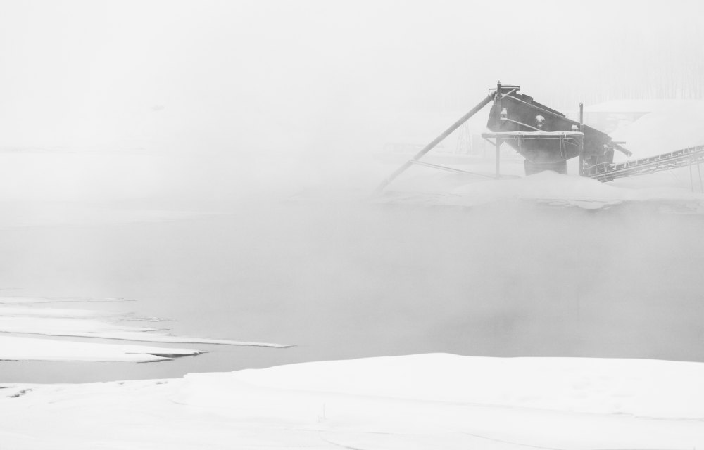 晨曦中的雪色 摄影 无限江山