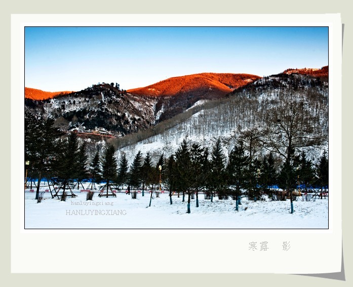 雪山 摄影 寒露