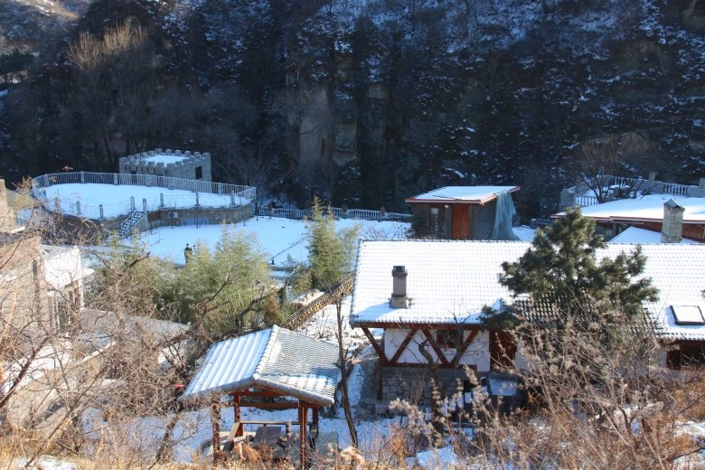 山庄雪 摄影 飞舞的凤