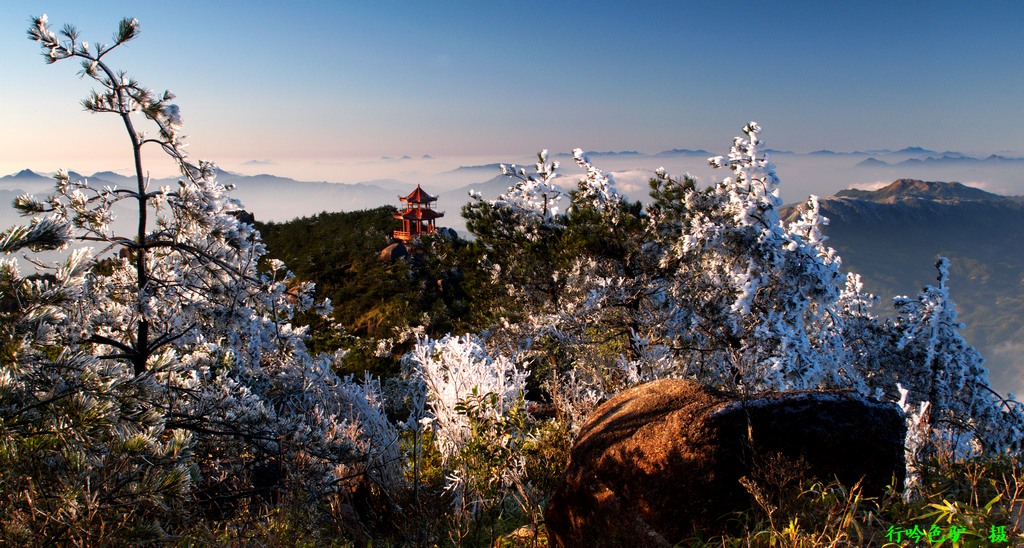 癸巳年贺岁片·九仙山雾凇02 摄影 蓝色驴