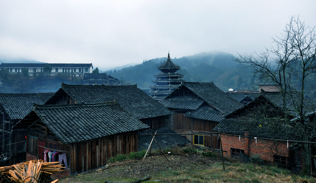 侗寨早晨 摄影 阿江