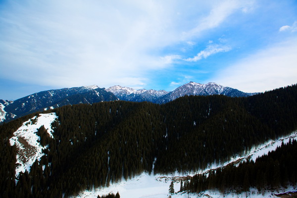 南山滑雪场风景 摄影 宁添添