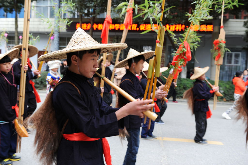 沸腾的鼓藏节（八） 摄影 九黎后裔