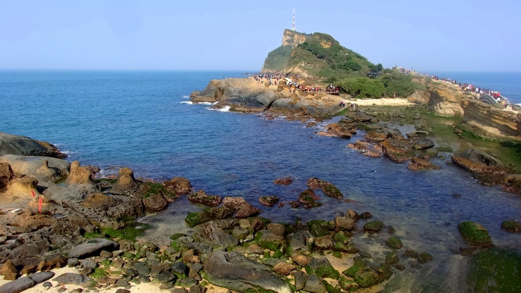 海边风景 摄影 秋雨