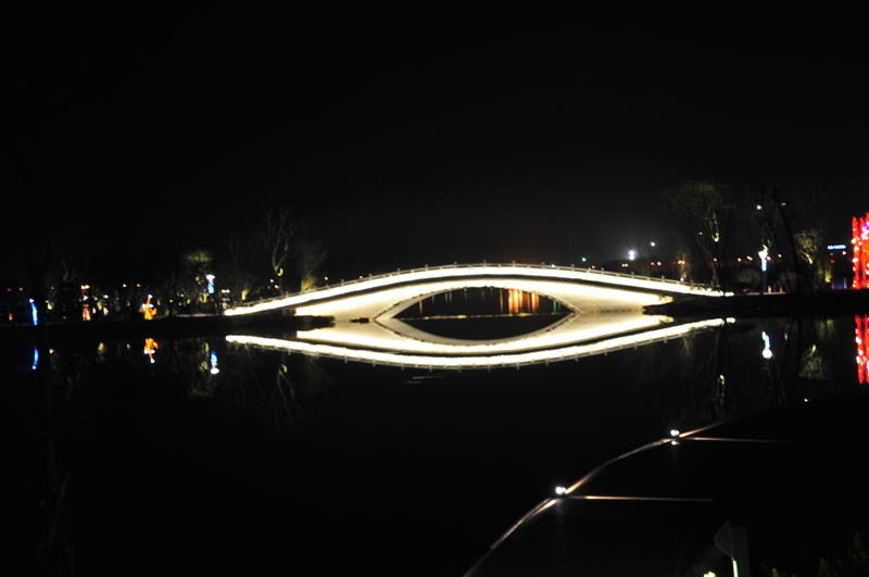 长沙梅溪湖夜景 摄影 方一鸣