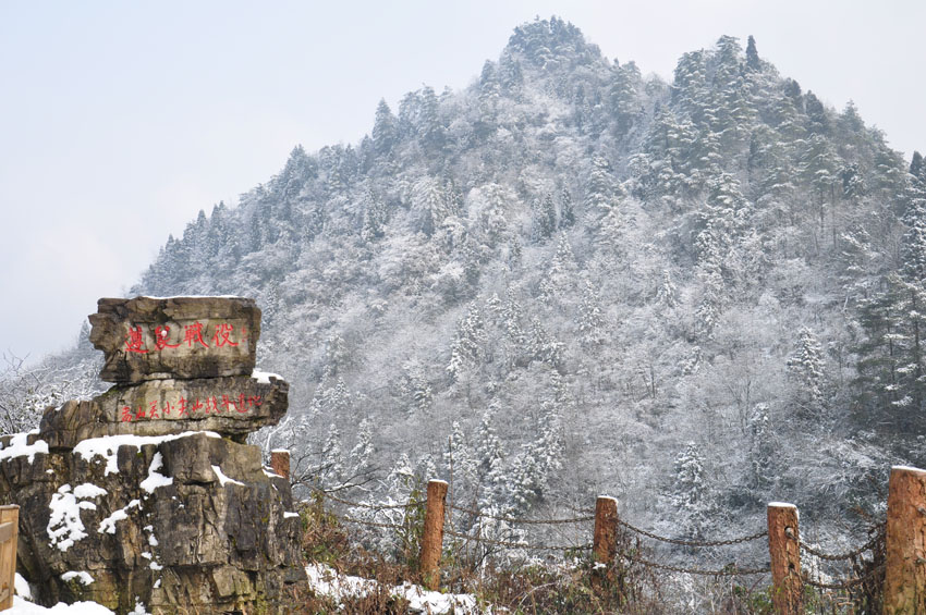 娄山雪景 摄影 桐梓邹明建