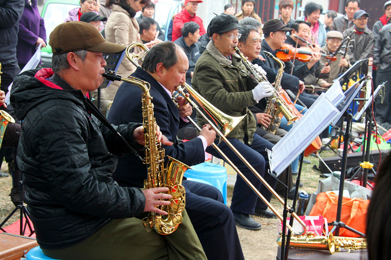 兴庆公园群众艺术家演出 摄影 神气