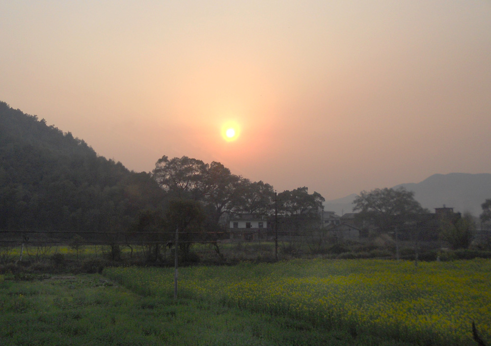 静静山村 摄影 留恋