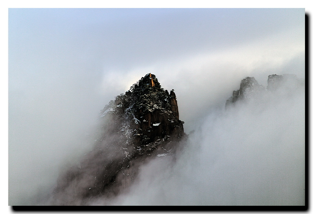 黄山风光（15）云秀奇峰 摄影 shine2012