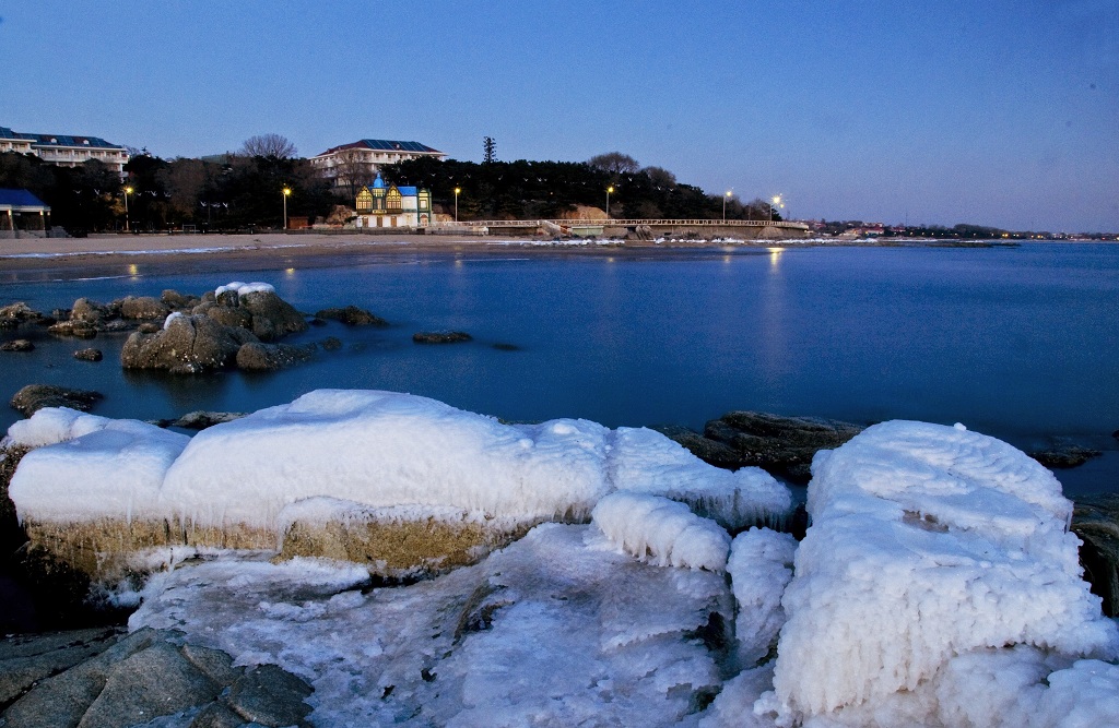 冬夜老虎石 摄影 baigui