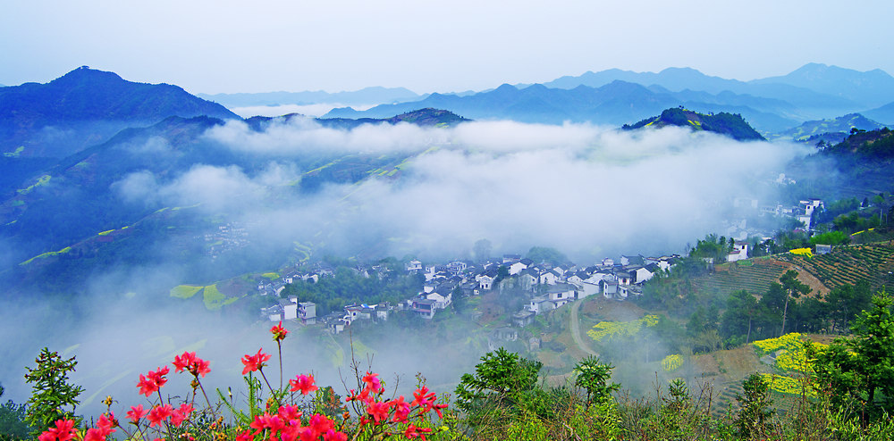 平坦风光 摄影 黄山王永新