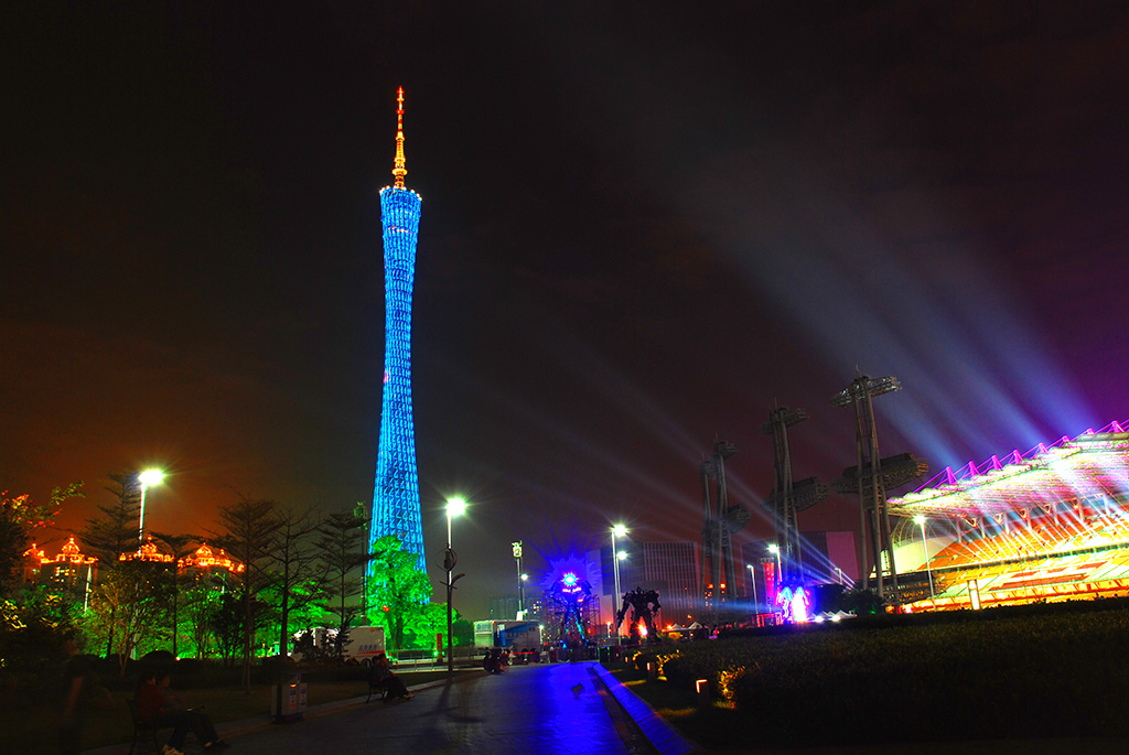 小蛮腰夜景 摄影 快乐天使小钟