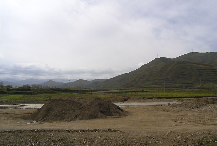 路上的风景 摄影 紫色女人