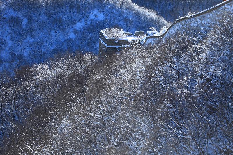 长城瑞雪 摄影 桂玉斋