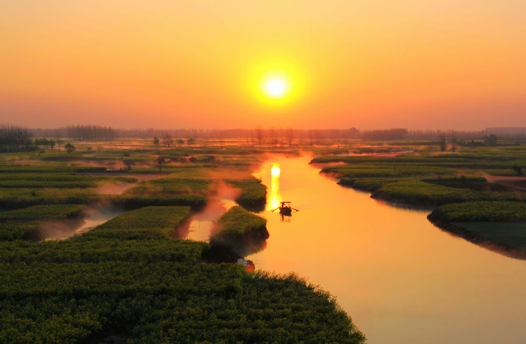 全国最美油菜花海--千岛菜花美景 摄影 薛宏金