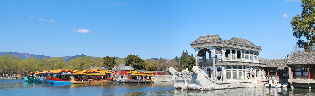 颐和园石坊 摄影 原原