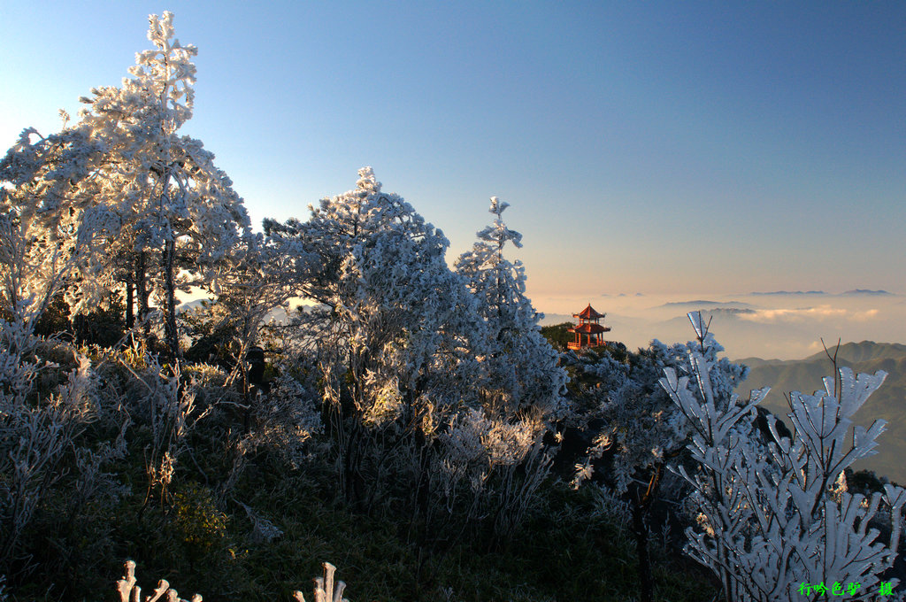 九仙山雾凇2012·31 摄影 蓝色驴