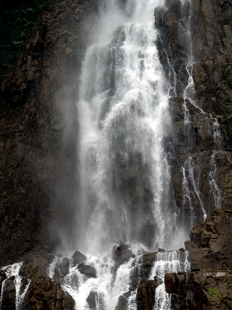 雅安高山飞瀑 3 摄影 ckfq