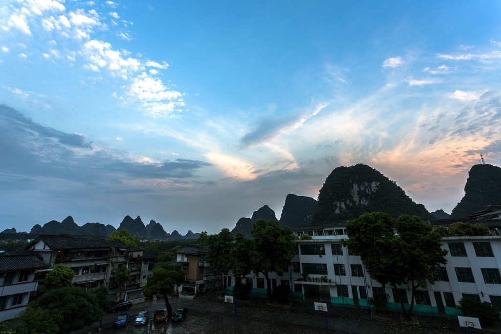 傍晚雨后的阳朔风光 摄影 品味人生9598