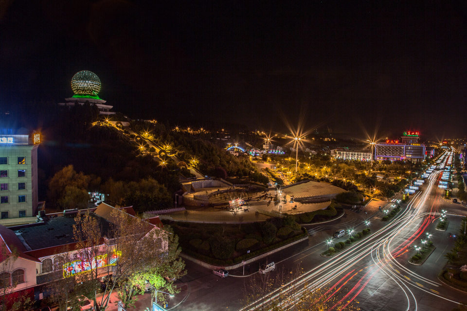 大理夜景 摄影 摄翁