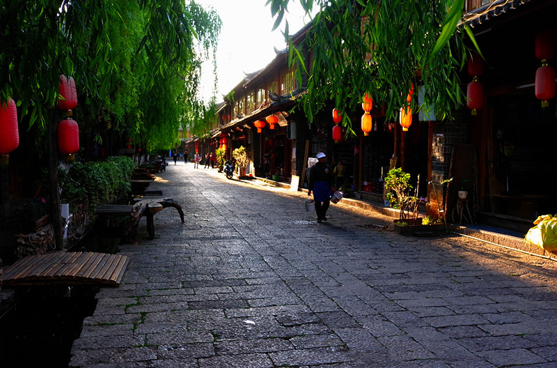 古城印象--古街夕影 摄影 平心静气道士