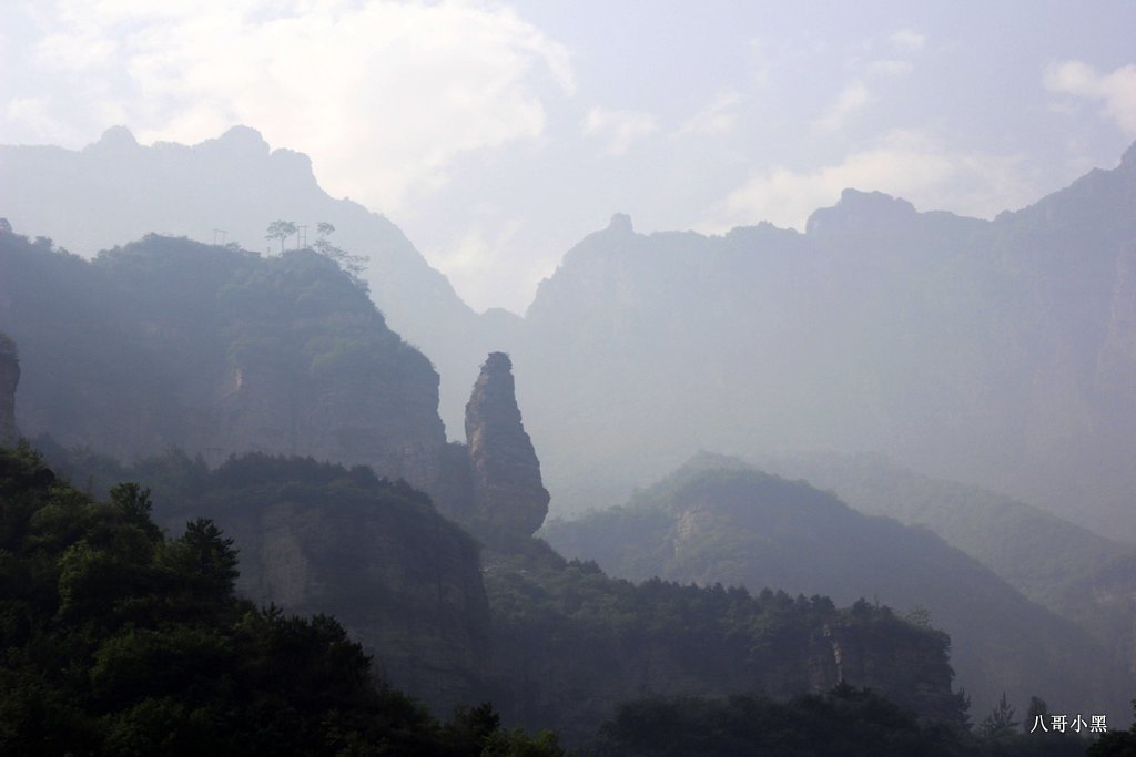 太行山峡谷 摄影 八哥小黑