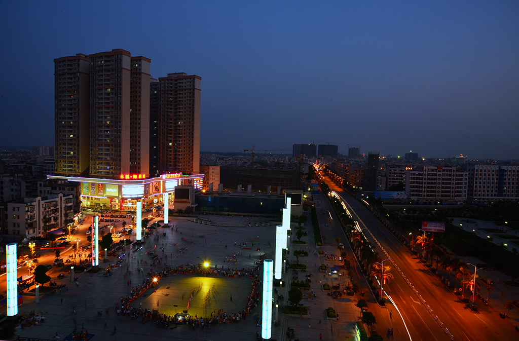 文化广场-----夜景 摄影 快乐天使小钟