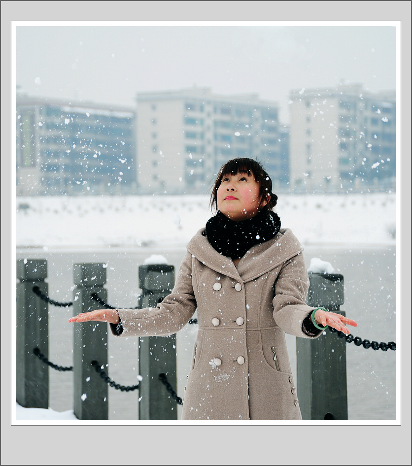 我是一片雪花天上来…… 摄影 陋室人