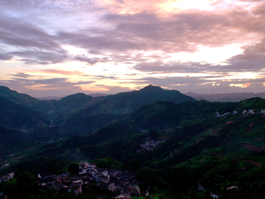 夕阳 摄影 hufusheng