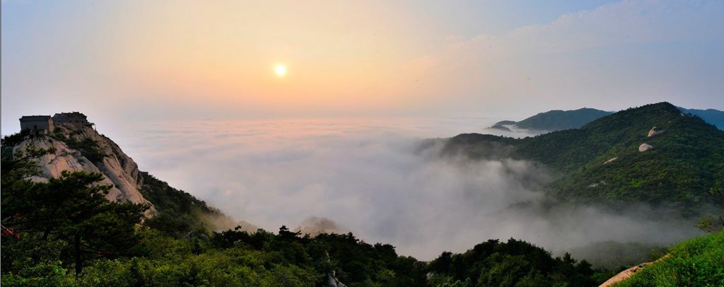 金兰山日出 摄影 淮源山人