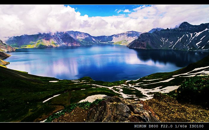 天池 摄影 海军基地