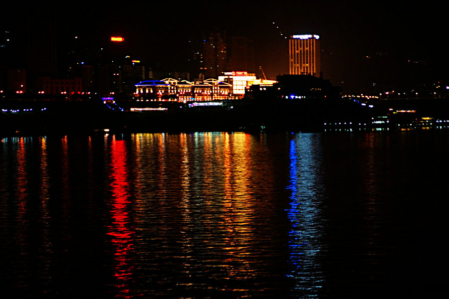 三峡掠影-万县夜景 摄影 兵仔